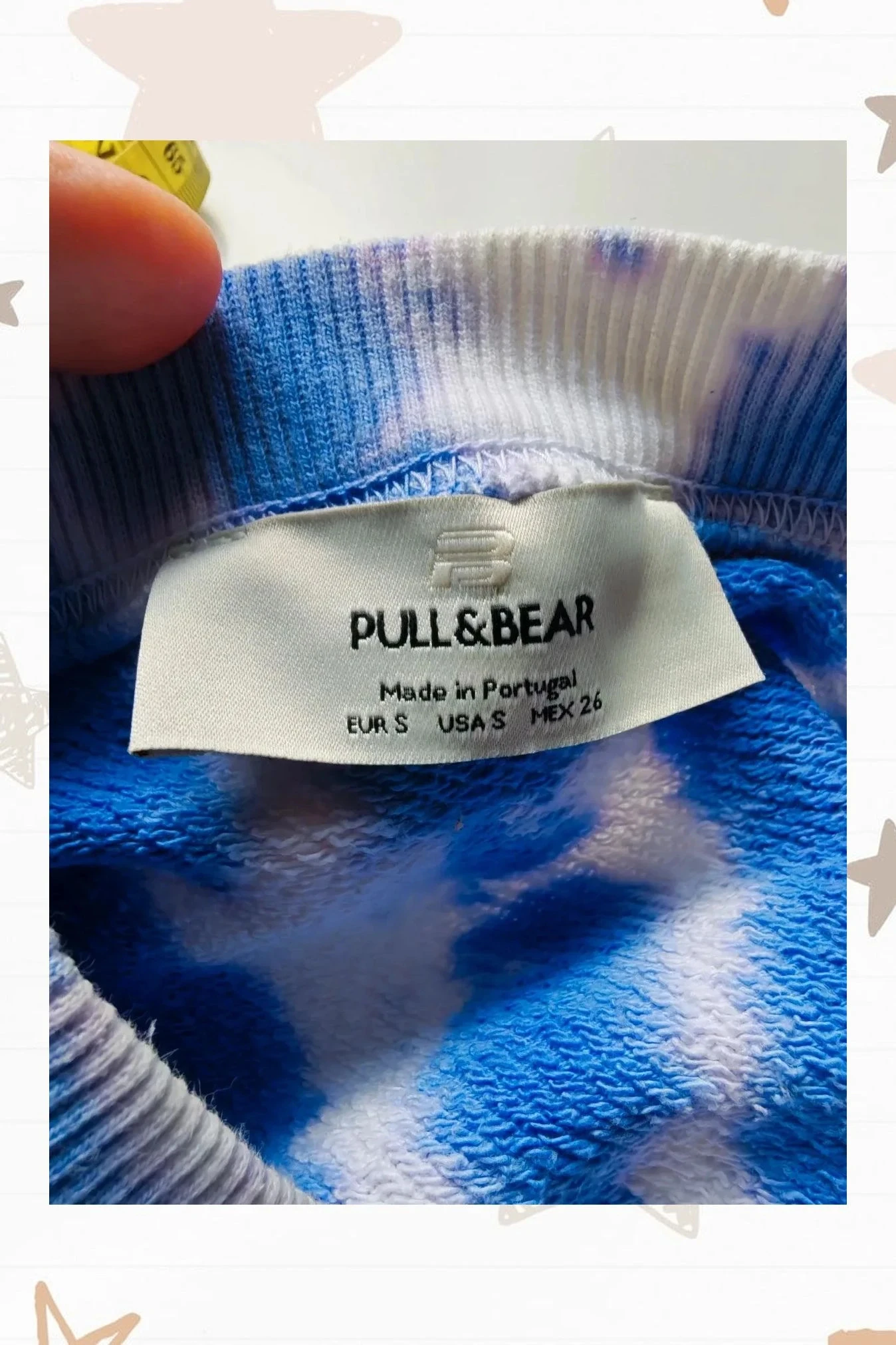 Sudadera Tie-Dye Pull&Bear S/M – photo 4